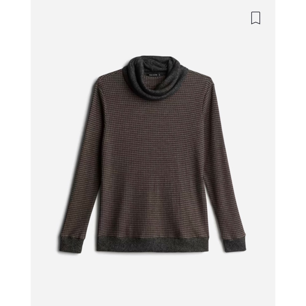 Pink Clover Maliah Cowl Neck Knit Top